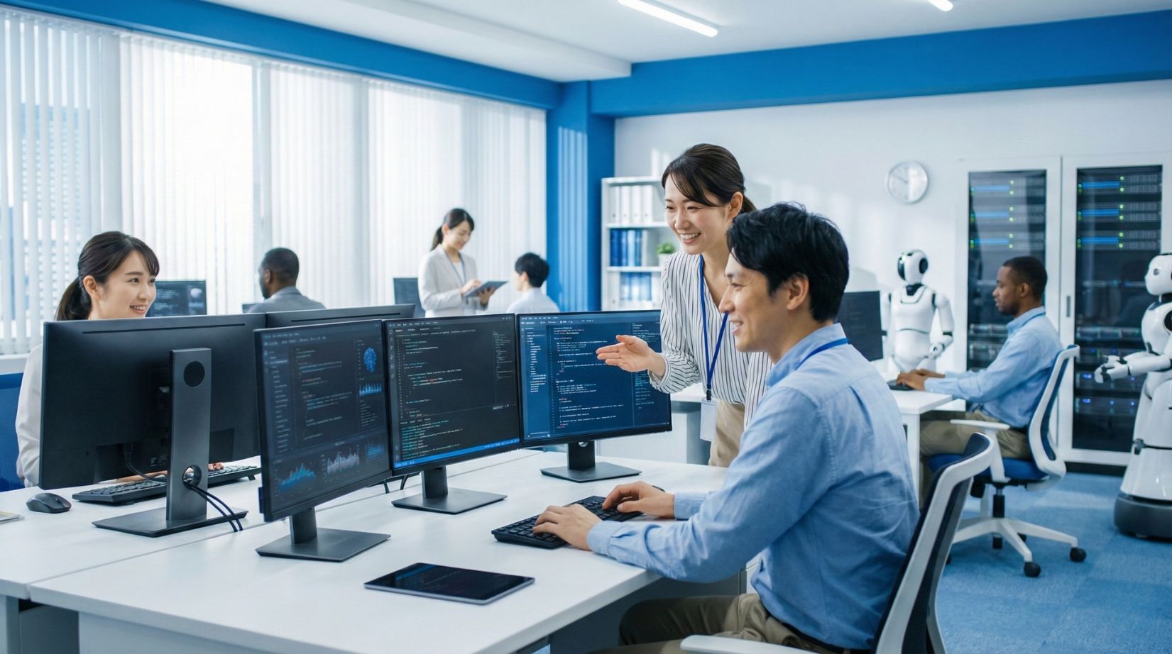 IT未経験者を即戦力に!【人材開発支援助成金(人への投資促進コース/情報技術分野認定実習併用職業訓練)】